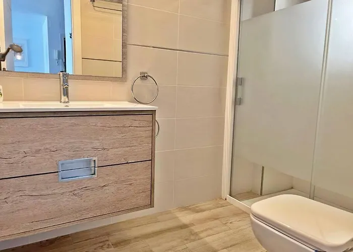 Primera Linea De Playa Nuevo Y Luminoso Lägenhet